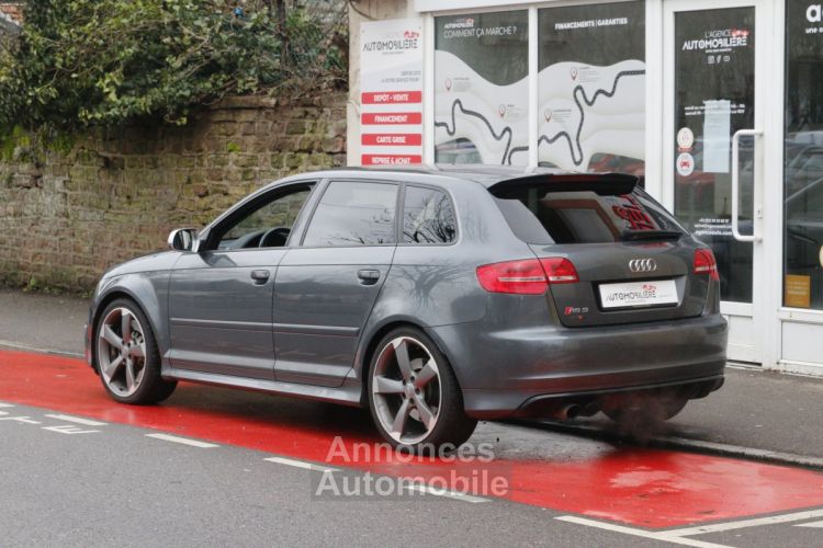 Audi RS3 Sportback (8P) 2.5 TFSI 340 Quattro S-TRONIC 7 (Carnet complet, Meplat, Rotor 19) - <small></small> 24.990 € <small>TTC</small> - #3
