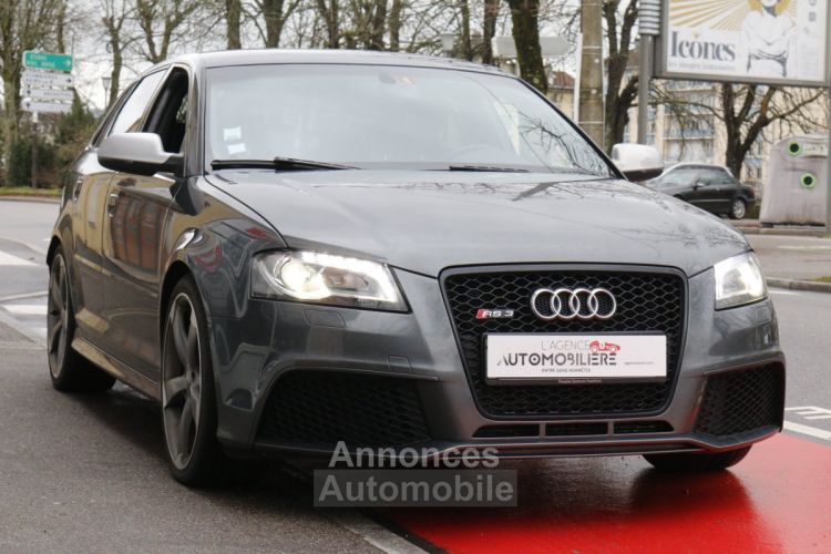 Audi RS3 Sportback (8P) 2.5 TFSI 340 Quattro S-TRONIC 7 (Carnet complet, Meplat, Rotor 19) - <small></small> 24.990 € <small>TTC</small> - #6