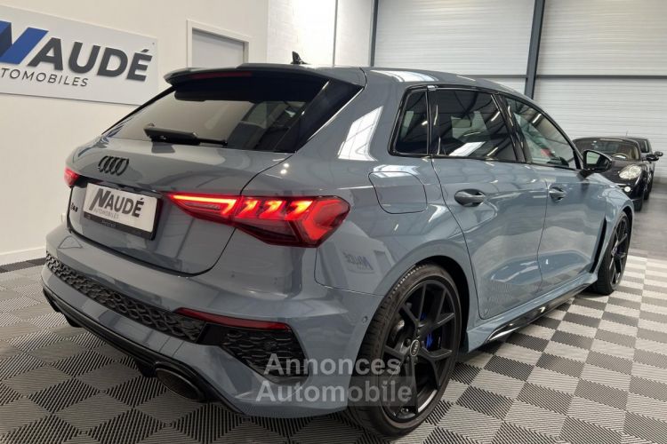 Audi RS3 SPORTBACK 8Y 2.5 TFSI 400 CH S tronic 7 Quattro Frein céramique Malus Payé - <small></small> 72.990 € <small>TTC</small> - #7