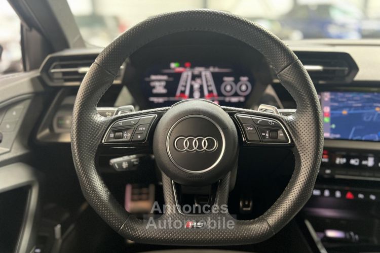 Audi RS3 SPORTBACK 8Y 2.5 TFSI 400 CH S tronic 7 Quattro Frein céramique Malus Payé - <small></small> 72.990 € <small>TTC</small> - #14