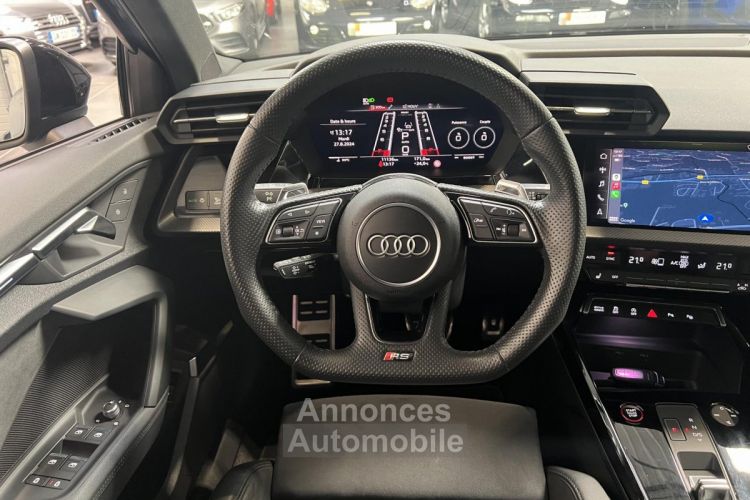 Audi RS3 SPORTBACK 8Y 2.5 TFSI 400 CH S tronic 7 Quattro Frein céramique Malus Payé - GARANTIE 12 MOIS - <small></small> 73.990 € <small>TTC</small> - #13