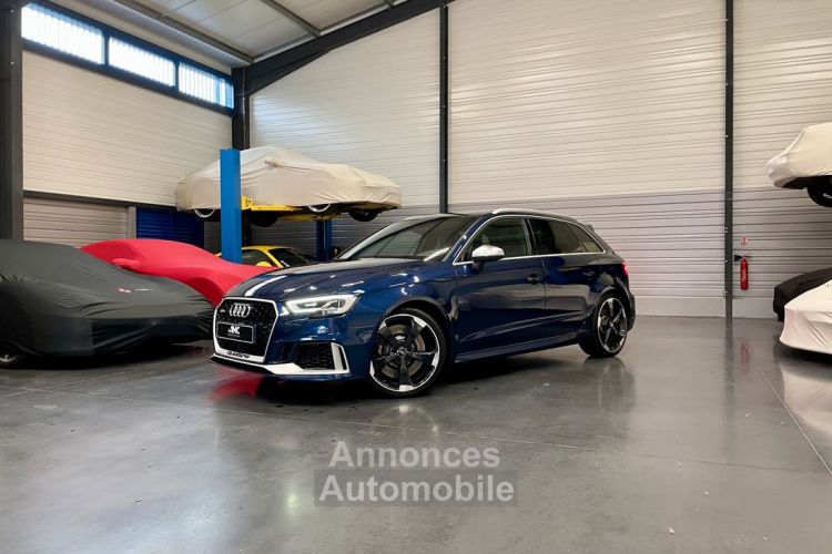 Audi RS3 Sportback DAZA 400cv Full Options Bleu Mugello État Neuf Entretien 01-2025 ASPHALT MOTORS COLLECTION - <small></small> 54.900 € <small>TTC</small> - #2