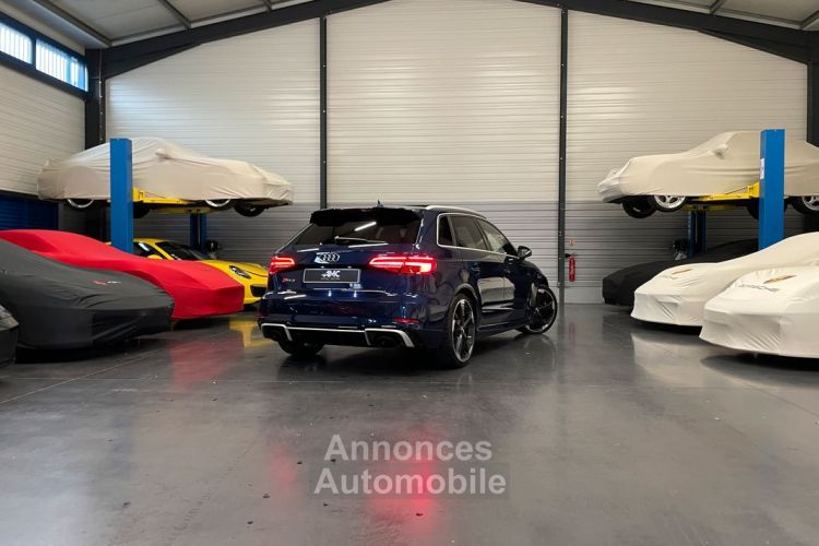 Audi RS3 Sportback DAZA 400cv Full Options Bleu Mugello État Neuf Entretien 01-2025 ASPHALT MOTORS COLLECTION - <small></small> 54.900 € <small>TTC</small> - #38