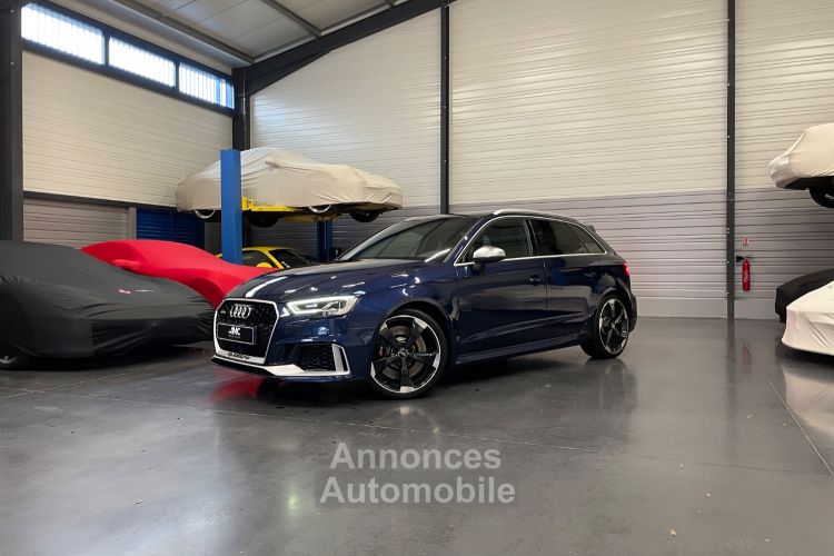 Audi RS3 Sportback DAZA 400cv Full Options Bleu Mugello État Neuf Entretien 01-2025 ASPHALT MOTORS COLLECTION - <small></small> 54.900 € <small>TTC</small> - #7