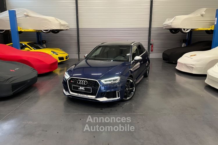 Audi RS3 Sportback DAZA 400cv Full Options Bleu Mugello État Neuf Entretien 01-2025 ASPHALT MOTORS COLLECTION - <small></small> 54.900 € <small>TTC</small> - #8