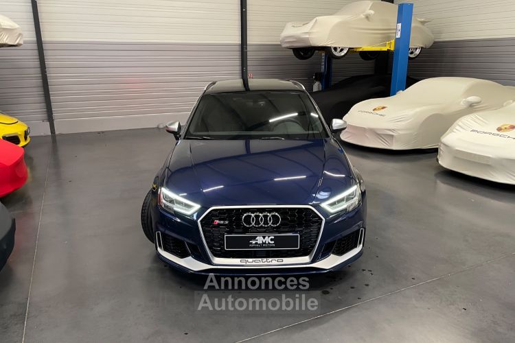 Audi RS3 Sportback DAZA 400cv Full Options Bleu Mugello État Neuf Entretien 01-2025 ASPHALT MOTORS COLLECTION - <small></small> 54.900 € <small>TTC</small> - #9