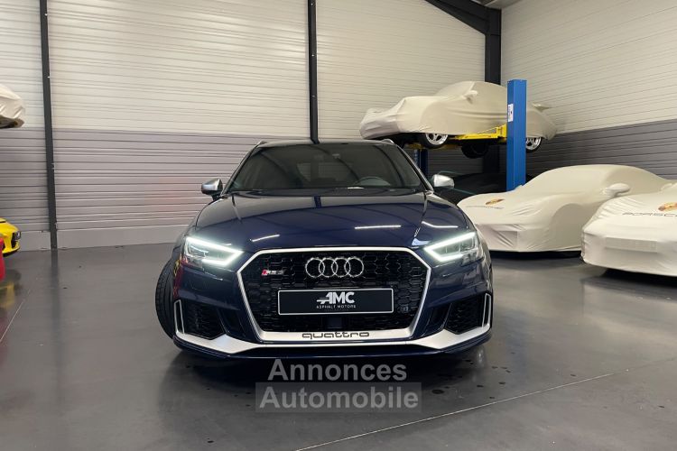 Audi RS3 Sportback DAZA 400cv Full Options Bleu Mugello État Neuf Entretien 01-2025 ASPHALT MOTORS COLLECTION - <small></small> 54.900 € <small>TTC</small> - #10