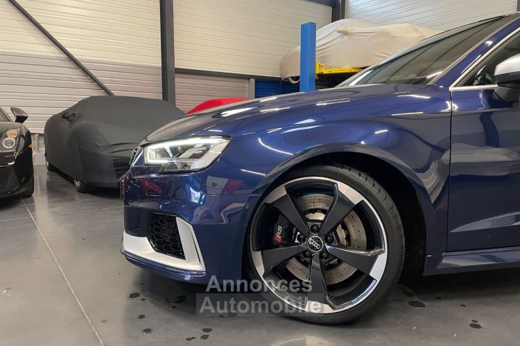 Audi RS3 Sportback DAZA 400cv Full Options Bleu Mugello État Neuf Entretien 01-2025 ASPHALT MOTORS COLLECTION - <small></small> 54.900 € <small>TTC</small> - #14