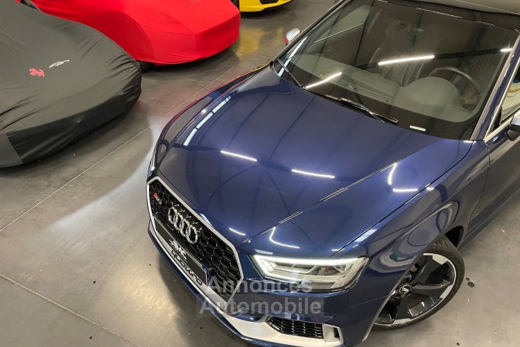 Audi RS3 Sportback DAZA 400cv Full Options Bleu Mugello État Neuf Entretien 01-2025 ASPHALT MOTORS COLLECTION - <small></small> 54.900 € <small>TTC</small> - #20