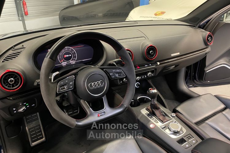 Audi RS3 Sportback DAZA 400cv Full Options Bleu Mugello État Neuf Entretien 01-2025 ASPHALT MOTORS COLLECTION - <small></small> 54.900 € <small>TTC</small> - #21