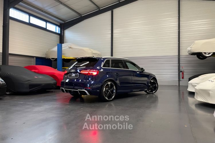 Audi RS3 Sportback DAZA 400cv Full Options Bleu Mugello État Neuf Entretien 01-2025 ASPHALT MOTORS COLLECTION - <small></small> 54.900 € <small>TTC</small> - #39