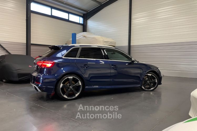 Audi RS3 Sportback DAZA 400cv Full Options Bleu Mugello État Neuf Entretien 01-2025 ASPHALT MOTORS COLLECTION - <small></small> 54.900 € <small>TTC</small> - #40