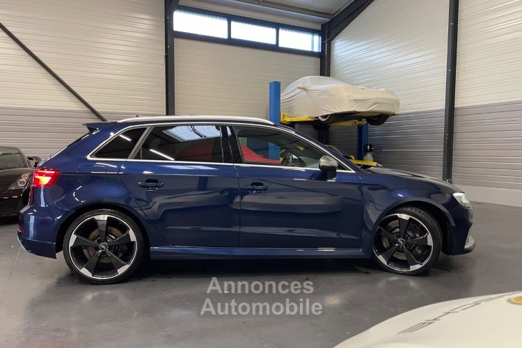 Audi RS3 Sportback DAZA 400cv Full Options Bleu Mugello État Neuf Entretien 01-2025 ASPHALT MOTORS COLLECTION - <small></small> 54.900 € <small>TTC</small> - #41