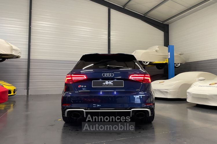 Audi RS3 Sportback DAZA 400cv Full Options Bleu Mugello État Neuf Entretien 01-2025 ASPHALT MOTORS COLLECTION - <small></small> 54.900 € <small>TTC</small> - #42