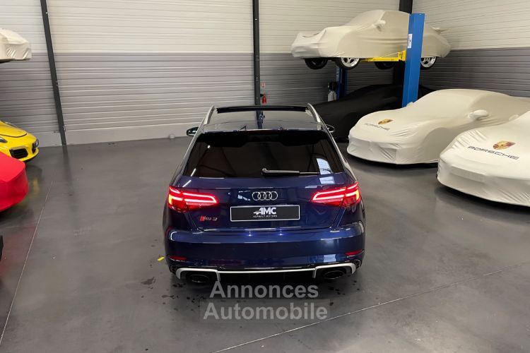 Audi RS3 Sportback DAZA 400cv Full Options Bleu Mugello État Neuf Entretien 01-2025 ASPHALT MOTORS COLLECTION - <small></small> 54.900 € <small>TTC</small> - #43