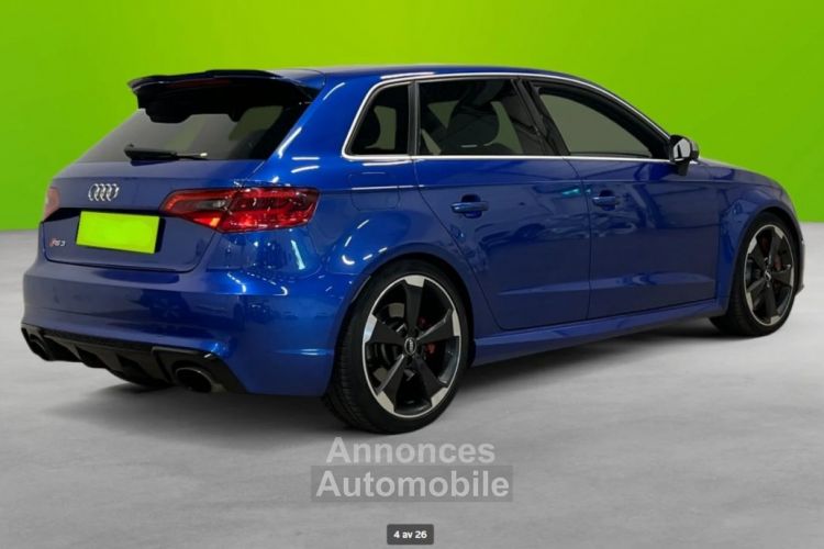 Audi RS3 Sportback III 2.5 TFSI 367ch quattro S7 - <small></small> 38.990 € <small>TTC</small> - #3