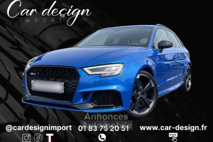 Audi RS3 Sportback III 2.5 TFSI 400ch quattro S tronic 7 - <small></small> 46.900 € <small>TTC</small> - #1