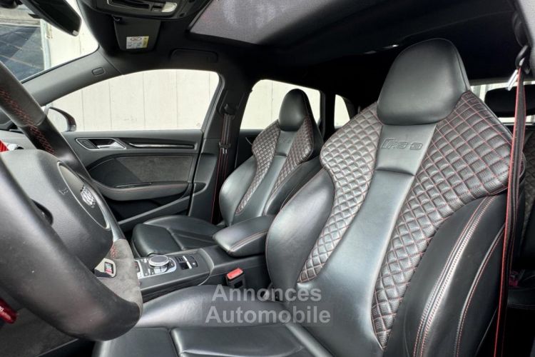 Audi RS3 SPORTBACK Quattro 2.5 TFSI 367cv BV S-tronic - Rouge Misano - Garantie 12 mois - <small></small> 38.900 € <small>TTC</small> - #7