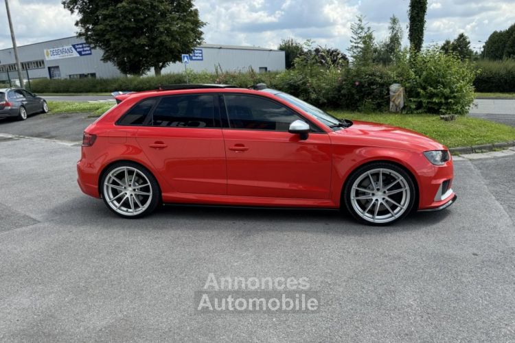 Audi RS3 SPORTBACK Quattro 2.5 TFSI 367cv BV S-tronic - Rouge Misano - Garantie 12 mois - <small></small> 38.900 € <small>TTC</small> - #13