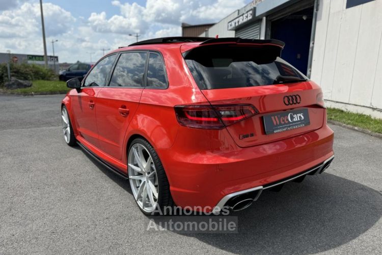 Audi RS3 SPORTBACK Quattro 2.5 TFSI 367cv BV S-tronic - Rouge Misano - Garantie 12 mois - <small></small> 38.900 € <small>TTC</small> - #14