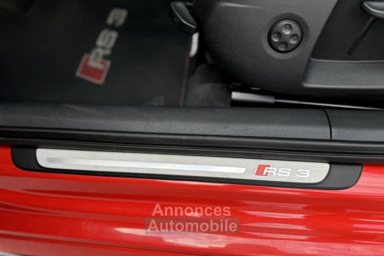 Audi RS3 SPORTBACK Quattro 2.5 TFSI 367cv BV S-tronic - Rouge Misano - Garantie 12 mois - <small></small> 38.900 € <small>TTC</small> - #25