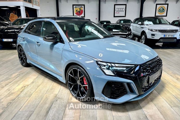 Audi RS3 Sportback Quattro 2.5 TFSI 400 ch gris KEMORA + Freins CERAMIQUE FULL OPTIONS - <small></small> 92.990 € <small>TTC</small> - #3