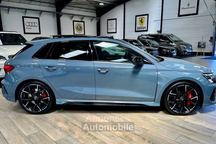 Audi RS3 Sportback Quattro 2.5 TFSI 400 ch gris KEMORA + Freins CERAMIQUE FULL OPTIONS - <small></small> 92.990 € <small>TTC</small> - #4