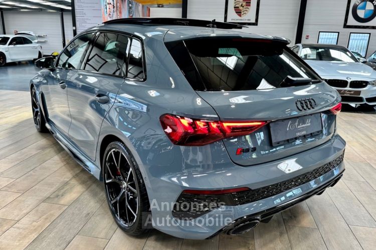 Audi RS3 Sportback Quattro 2.5 TFSI 400 ch gris KEMORA + Freins CERAMIQUE FULL OPTIONS - <small></small> 92.990 € <small>TTC</small> - #6