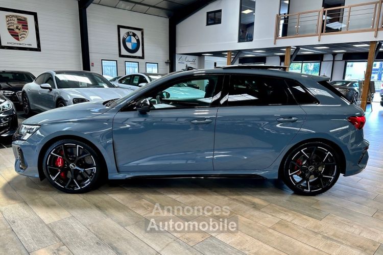 Audi RS3 Sportback Quattro 2.5 TFSI 400 ch gris KEMORA + Freins CERAMIQUE FULL OPTIONS - <small></small> 92.990 € <small>TTC</small> - #7