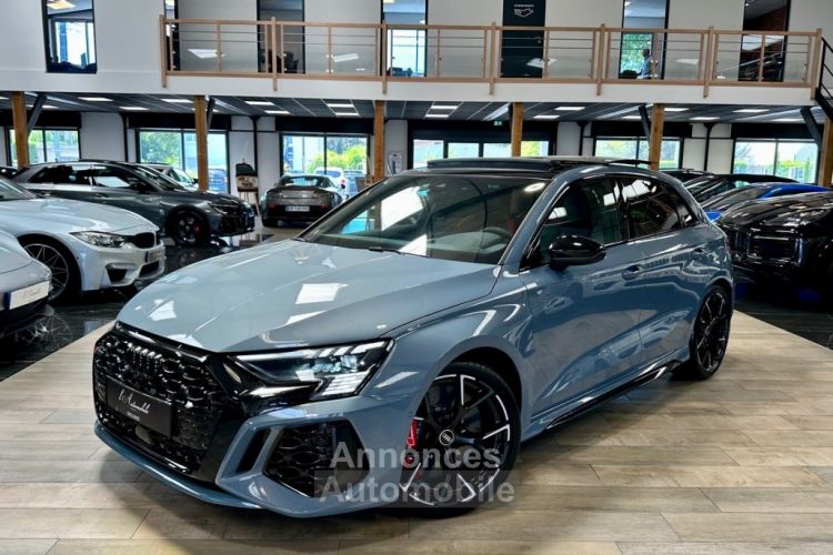 Audi RS3 Sportback Quattro 2.5 TFSI 400 gris KEMORA + Freins CERAMIQUE FULL OPTIONS - <small></small> 92.990 € <small>TTC</small> - #1