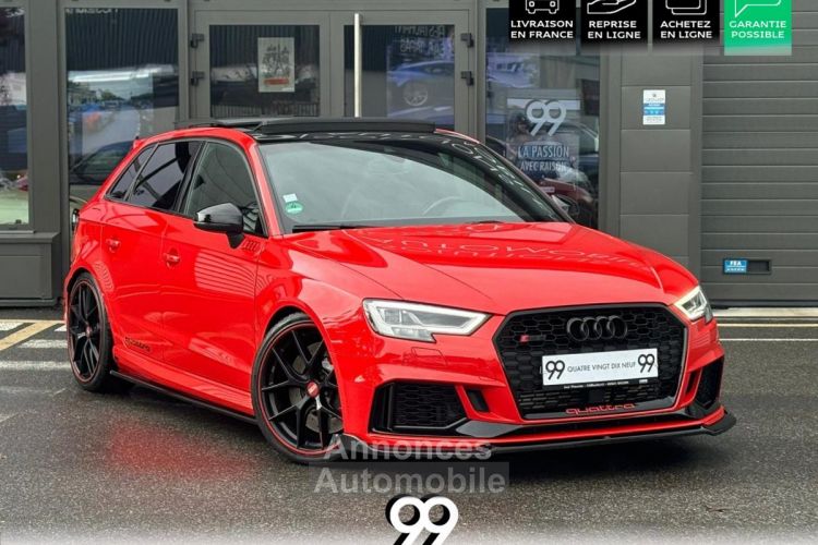 Audi RS3 SPORTBACK Rouge express Sieges S PANO Magnetic Remus Maxton - <small></small> 56.990 € <small>TTC</small> - #1