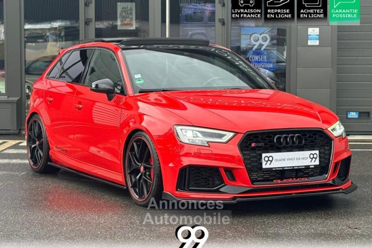 Audi RS3 SPORTBACK Rouge express Sieges S PANO Magnetic Remus Maxton - <small></small> 56.990 € <small>TTC</small> - #4