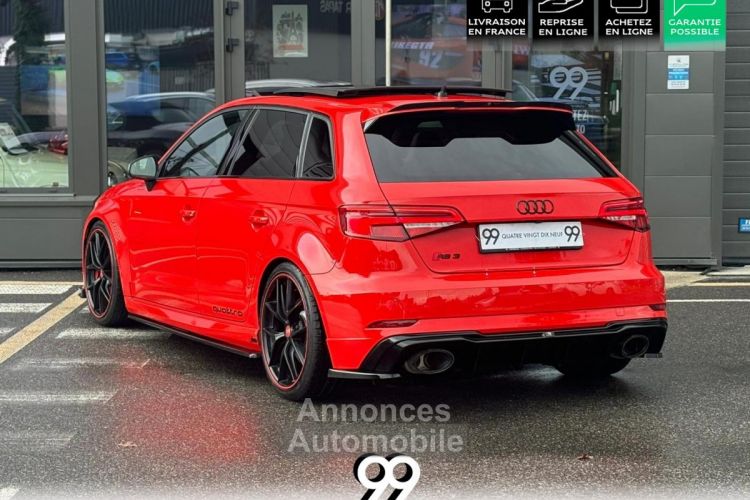 Audi RS3 SPORTBACK Rouge express Sieges S PANO Magnetic Remus Maxton - <small></small> 56.990 € <small>TTC</small> - #8