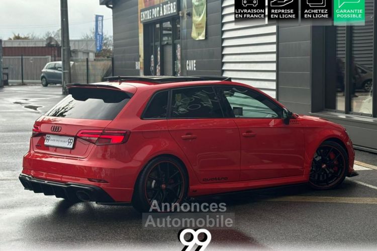 Audi RS3 SPORTBACK Rouge express Sieges S PANO Magnetic Remus Maxton - <small></small> 56.990 € <small>TTC</small> - #9