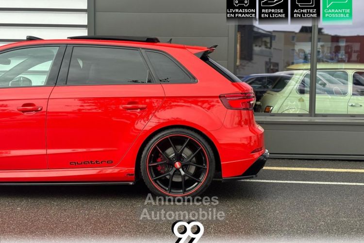 Audi RS3 SPORTBACK Rouge express Sieges S PANO Magnetic Remus Maxton - <small></small> 56.990 € <small>TTC</small> - #36