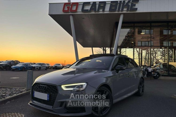 Audi RS3 Sportback TFSI 400CH S-tronic Malus payé Suivie complet Garantie 6 ans Toit ouvrant Baquets chauffants Pack black Caméra de recul Bang & Olufsen 19 - <small></small> 42.990 € <small>TTC</small> - #1