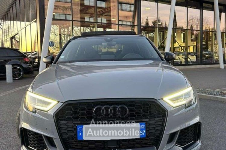 Audi RS3 Sportback TFSI 400CH S-tronic Malus payé Suivie complet Garantie 6 ans Toit ouvrant Baquets chauffants Pack black Caméra de recul Bang & Olufsen 19 - <small></small> 42.990 € <small>TTC</small> - #3