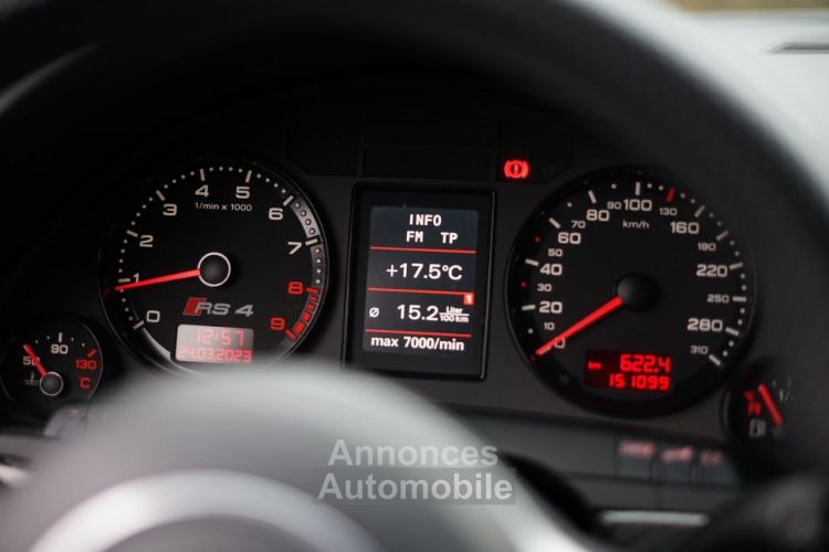 Audi RS4 AUDI RS4 AVANT V8 4.2 FSI 420 CH QUATTRO Boite Manuelle - Echappement Supersprint - TO - Bose - Audi Exclusive - Sièges Chauffants AV/AR - <small></small> 35.890 € <small>TTC</small> - #40