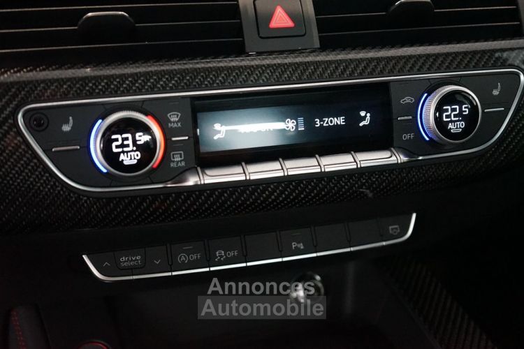 Audi RS4 AVant 2.9 V6 450 TFSI QU-Carbon -Pack DYNAMIK - TOP  - Caméra - Sièges AV,AR chauffants électriques , Massants AV , Garantie 12 mois Prémium - <small></small> 62.990 € <small>TTC</small> - #16