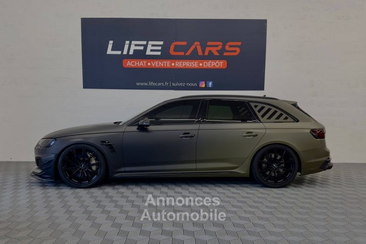 Audi RS4 Avant R ABT 1/50 (B9) 2.9 V6 TFSI 530ch quattro tiptronic 8 Française entretien covering noir/kaki - <small></small> 99.990 € <small>TTC</small> - #6