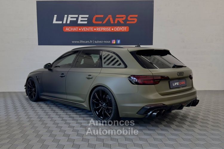 Audi RS4 Avant R ABT 1/50 (B9) 2.9 V6 TFSI 530ch quattro tiptronic 8 Française entretien covering noir/kaki - <small></small> 99.990 € <small>TTC</small> - #8