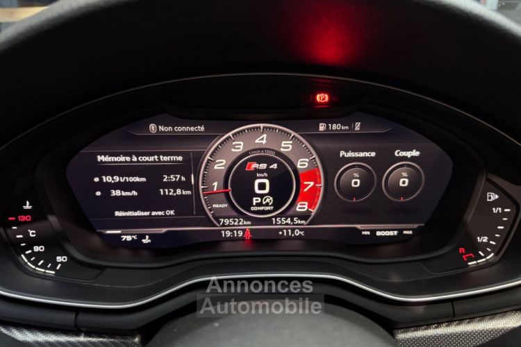 Audi RS4 AVANT V6 2.9 TFSI 450 ch Tiptronic 8 - <small></small> 64.490 € <small>TTC</small> - #30