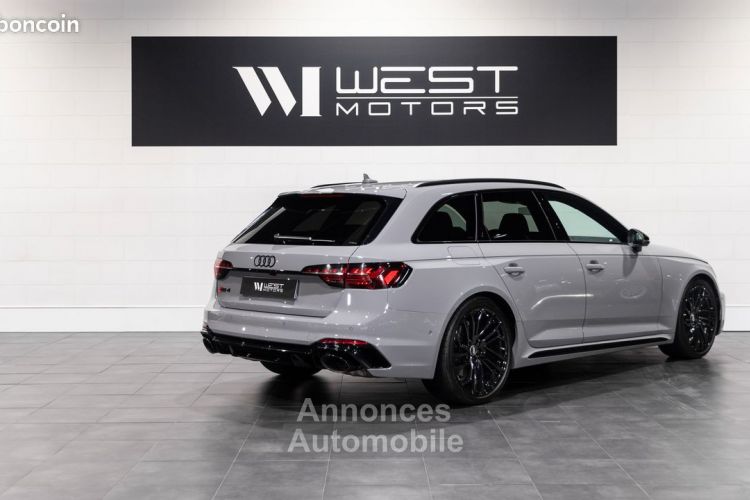 Audi RS4 B9 Avant V6 2.9 450 – Française TO Échap. Sport Châssis Carbone B&O 1399EMOIS - <small></small> 94.900 € <small>TTC</small> - #4