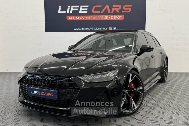 Audi RS6 Avant C8 4.0 V8 TFSI 600ch quattro 2020 céramique entretien complet Française - <small></small> 94.990 € <small>TTC</small> - #4