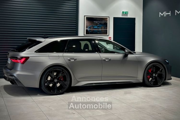 Audi RS6 AVANT II 4.0 V8 600 Ch QUATTRO PACK BLACK EXCLUSIVE FEUX MATRIX V-MAX- JA22 ACC LIGNE MILTEK B&O GRIS MATT FRANÇAISE - <small></small> 139.990 € <small>TTC</small> - #2