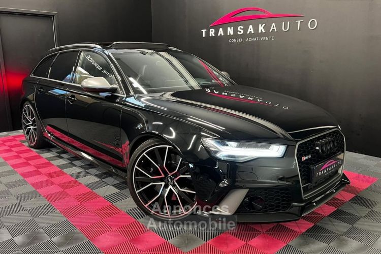 Audi RS6 AVANT Performance V8 4.0 TFSI 605 Quattro Tiptronic 8 TOIT OUVRANT SIEGES RS BO - <small></small> 62.990 € <small>TTC</small> - #1