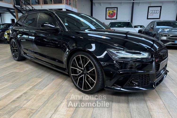 Audi RS6 AVANT PERMORMANCE V8 4.0 QUATTRO 605cv FULL BLACK CARBONE IMMAT FR MILLTEK + C - <small></small> 74.990 € <small>TTC</small> - #4