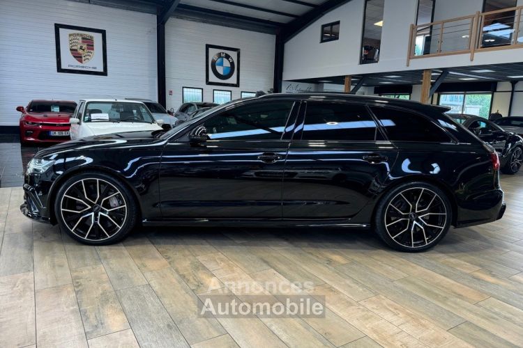 Audi RS6 AVANT PERMORMANCE V8 4.0 QUATTRO 605cv FULL BLACK CARBONE IMMAT FR MILLTEK + C - <small></small> 74.990 € <small>TTC</small> - #6