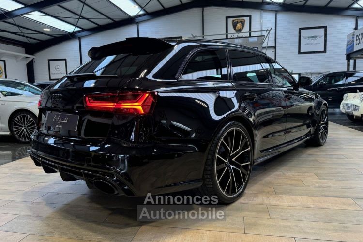 Audi RS6 AVANT PERMORMANCE V8 4.0 QUATTRO 605cv FULL BLACK CARBONE IMMAT FR MILLTEK + C - <small></small> 74.990 € <small>TTC</small> - #8