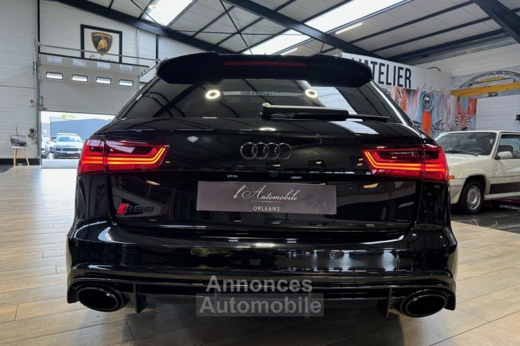 Audi RS6 AVANT PERMORMANCE V8 4.0 QUATTRO 605cv FULL BLACK CARBONE IMMAT FR MILLTEK + C - <small></small> 74.990 € <small>TTC</small> - #9